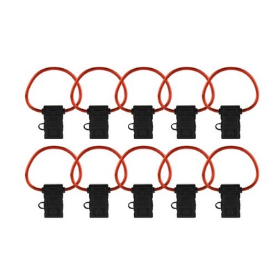 Metra MAXIFH-10 Install Bay Maxi 8-Gauge Fuse Holders with Cover Package Of 10