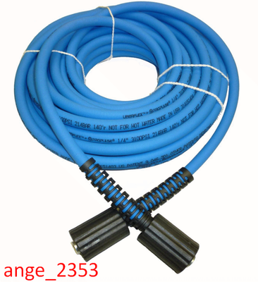#ad Kink Resistant Pressure Washer Hose 1 4quot; 3100 PSI with 2 22MM 50 Feet $53.99