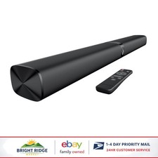 Powerful Sound Bar with 80 Watts Output for Theater and Gaming Experience