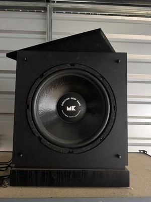 Miller & Kreisel M&K V-90 12'' Powered Subwoofer 1250W Made in the USA READ