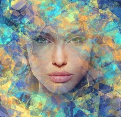 stunning oil painting handpainted on canvas ''A woman's face''