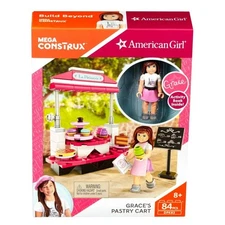 American Girl Mega Construx Grace’s Pastry Cart NEW in Box