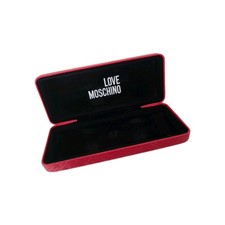 Love Moschino RED / Black Sunglasses Eyewear Empty Hard Case