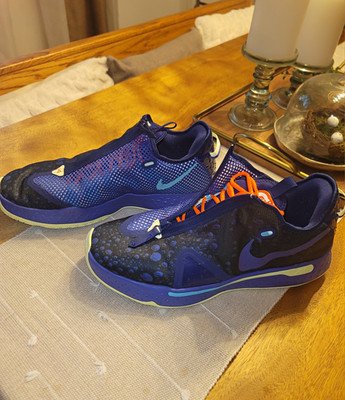 Nike PG 4 Gatorade GX Regency Purple Low Top Basketball Sneakers Size 16