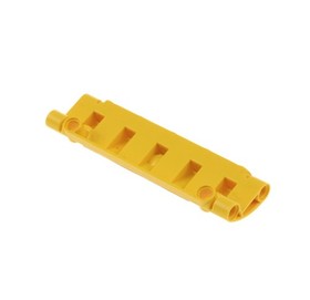 1x Lego Technic Panels Domed 11x3x2 Yellow Plate 8043 AG Left 62531pb002L