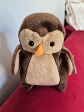 TY Beanie Baby Hoot The Owl 1995
