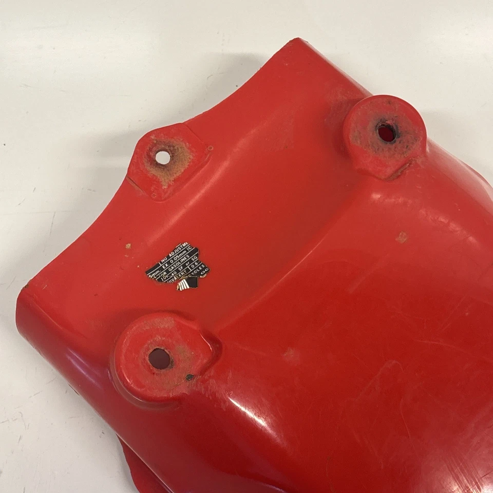 Honda XR70R 2003 OEM rojo guardabarros trasero capó carenado 80101-GCF-840ZA Foto 4 de 4