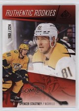2023 Upper Deck SP Game Used Authentic Rookies Red 163/226 Spencer Stastney 1os2