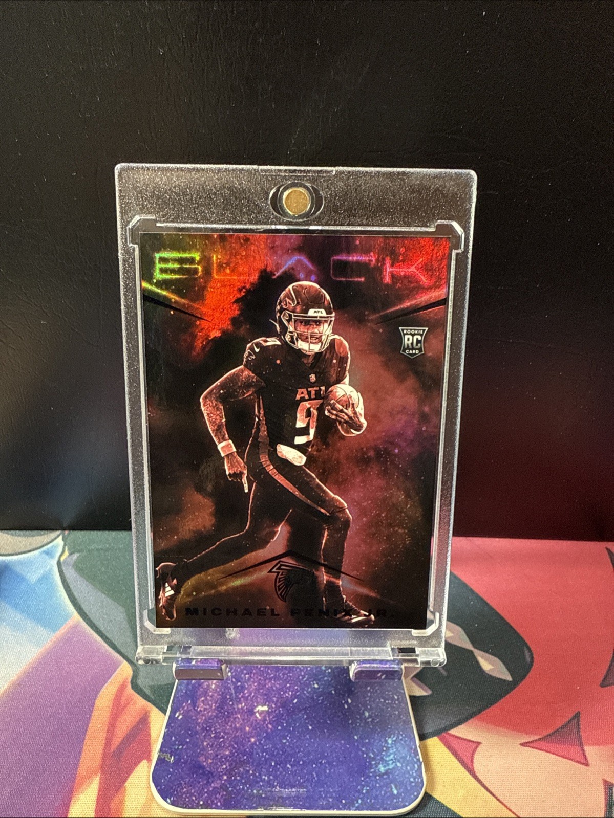 2024 Panini Black Michael Penix Jr Smokescreen Case Hit 💣💣💣 Rookie Card