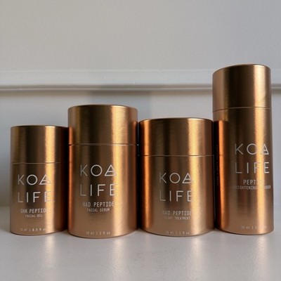 KOA LIFE Age-Rewind Peptide Power Trio PLUS NAD Peptide Night Treatment