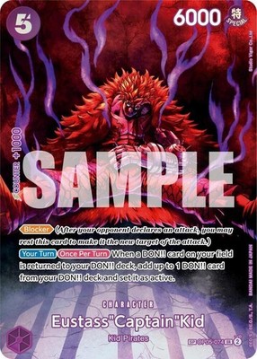 One Piece Eustass ''Captain'' Kid (SP) - 500 Years in the Future (OP07)