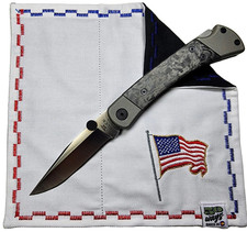 50 WAYS POCKET POCKET HANK Everyday Carry EDC Gear USA American Flag Old Glory
