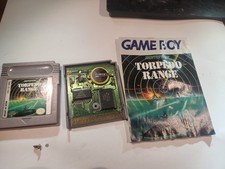 Torpedo Range (Nintendo Game Boy, 1994) tested works New Battery With Manual