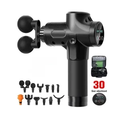 Massage Gun Deep Tissue Handheld Muscle Massager for Pain Relief 6/12 Heads