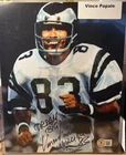 Vince Papale autographed Philadelphia Eagles Invincible 8x10 photo BAS