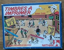 Creative Leisure Games Antique Lucky Luke And The Daltons Stamp Print