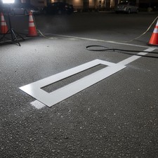 Stencil per Linee di Parcheggio Portatile Stencil Linee Parcheggio per