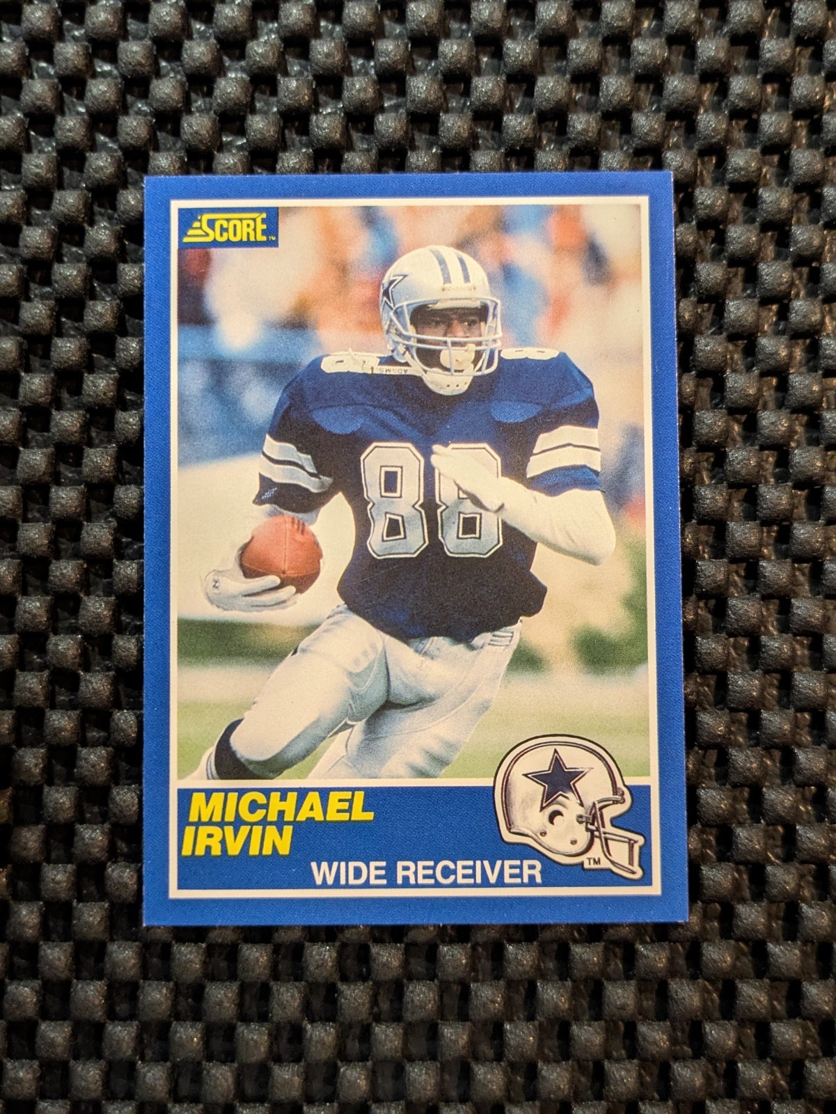 Michael Irvin 1989 Score #18 (RC) Rookie Card Dalas Cowboys HOF
