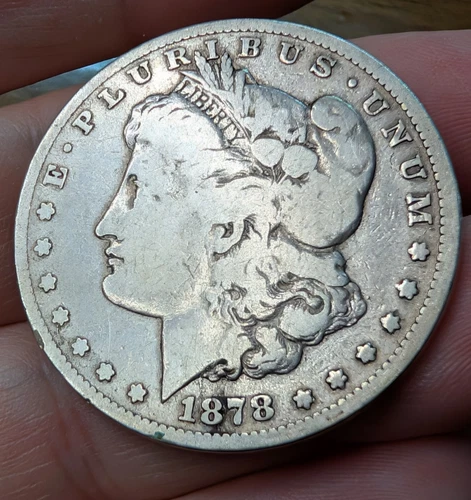 Key Date 1878-CC Morgan Silver Dollar