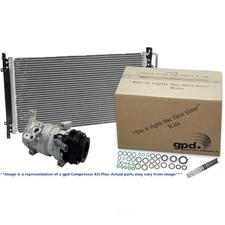 A/C Compressor and Condenser Kit-Compressor K...