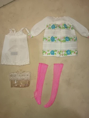 Vintage Barbie Francie Casey Doll Sugar Sheers Outfit Fashion #1229 Mattel