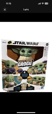 STAR WARS Galactic Snackin GROGU (Baby YODA) Mandalorian Animatronic Doll Figure