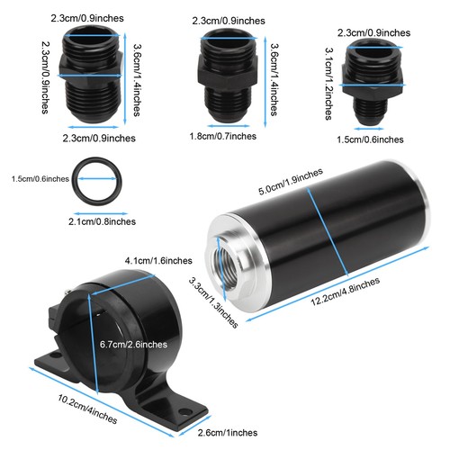 Built-In Fuel Filter Universal Filtration 100 Micron Elements 50 Mm LVE - Picture 24 of 24