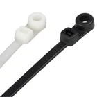 Screw Mount Cable Ties Nylon Zip Tie Wraps Strong Long - All Sizes Great Value