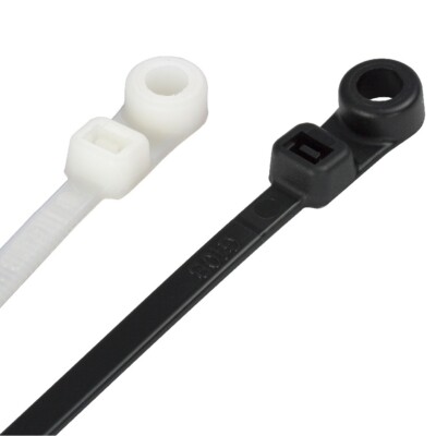 Schraubbefestigung Kabelbinder Nylon Zip Tie Wraps stark lang - alle Größen günstig