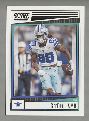 CeeDee LAMB - 2022 SCORE BASE CARD# 222 | eBay
