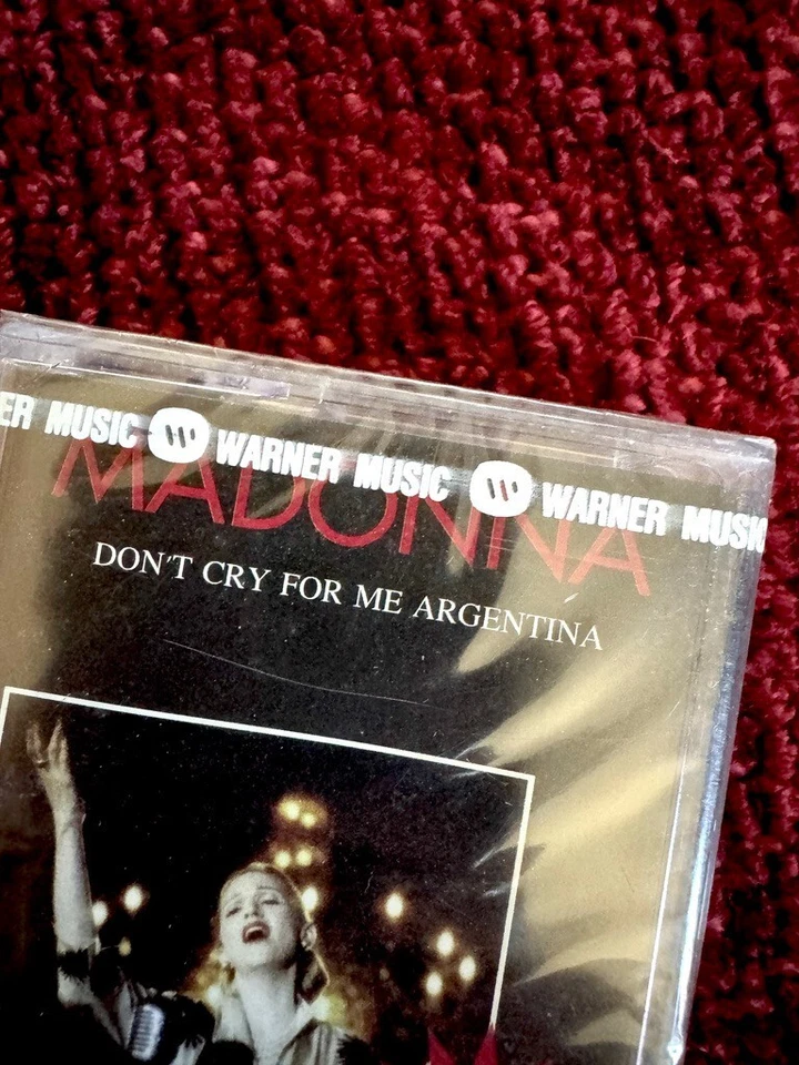 MADONNA DON'T CRY FOR ME ARGENTINA SEALED CASSETTE TAPE THAILAND PROMO MIXES LP - Image 4 of 4