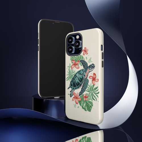 Tropical Turtle Island Flower Phone Case for iPhone, Samsung Galaxy, Pixel - Picture 61 of 175
