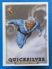 Quicksilver 2024 Skybox Marvel Masterpieces '92 Platinum Canvas #71