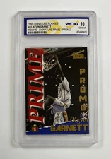 1995 Signature Rookies #16 Kevin Garnett Signature Prime WCG 10 Gem MT GC38-6406