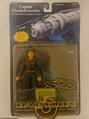 Babylon 5 Captain Elizabeth Lochley with Earth alliance command staff patch