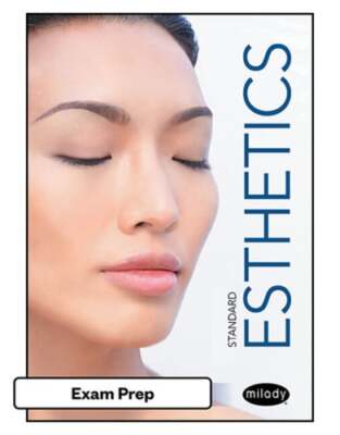 Exam Prep for Milady Standard Esthetics, 12th by Milady: New