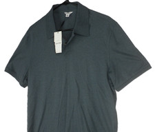 NWT  Calvin Klein Men's Flight Htr Blue Polo Shirt Size M