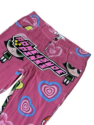 COOL🔥🔥AONE4SURE THE POWERPUFF GIRLS SLIM FIT JEANS/Size 32