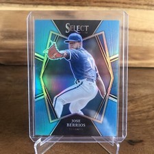 2022 Select Baseball Jose Berrios Carolina Blue Prizm /35 Toronto Blue Jays