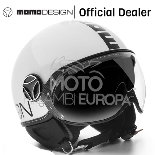 CASCO MOMO DESIGN MOMODESIGN MOTO SCOOTER EVO DOPPIA VISIERA BIANCO WHITE  NEW | eBay