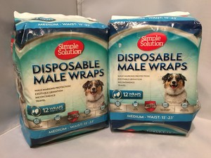 simple solutions dog diapers medium