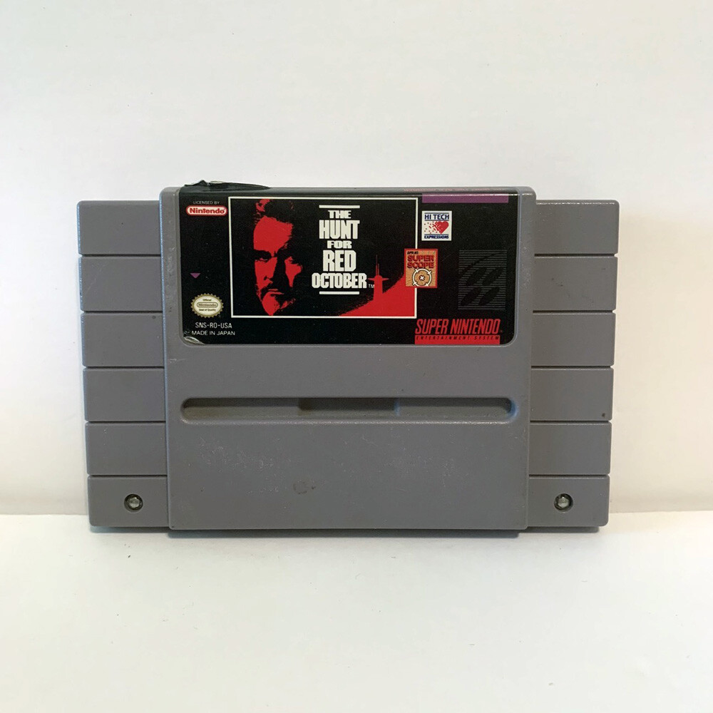 The Hunt for Red October for the SNES Super Nintendo