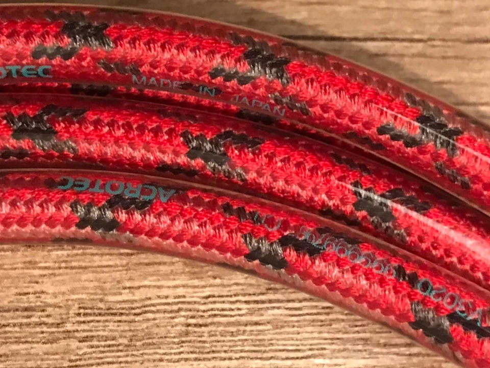 Cabo de interconexão ACROTEC (Acrolink) 6N 3010 1m x2-pino de cobre puro RCA-Ótimo - Imagem 4 de 4