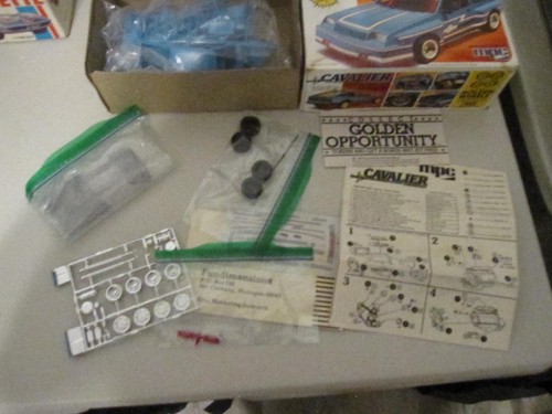 MPC 0834 1/25 Scale 1982 Chevrolet Cavalier Plastic Model Car Kit - Picture 3 of 6