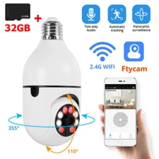 1080P Wireless 2.4G Wifi Security Camera Outdoor Home Night Vision +32GB TF Card