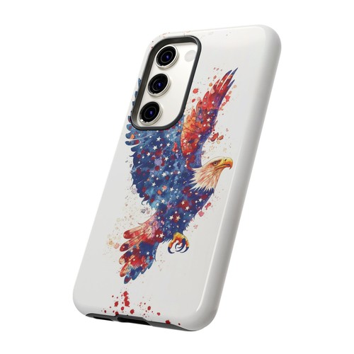 Bald Eagle USA Stars - Phone Ink Case for iPhone, Galaxy, Pixel - Picture 231 of 281