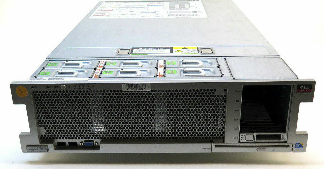 Sun Oracle X2-4 X4470 M2 Server w/ 2.4GHz 10-Core, 64 x 16GB RAM, 2 x ...