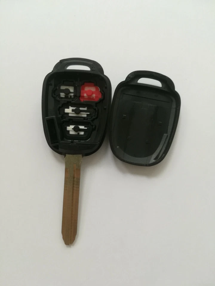 10*Carcasa de llave remota para Toyota Camry Corolla HYQ12BDM 2014 2015 2016 2017 2018 Foto 2 de 4
