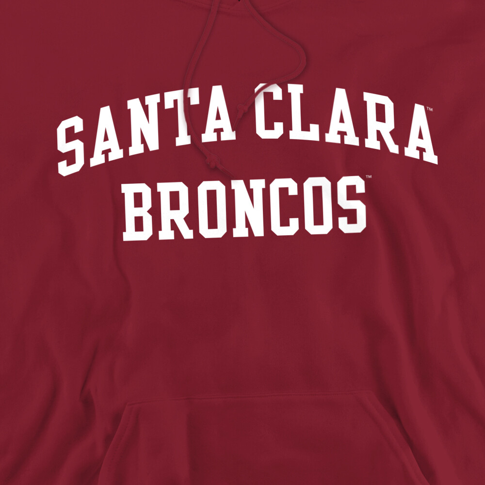 Sweat Gildan Santa Clara University Homme - Rouge Col Rond Taille L