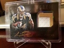 2012 Panini Black Football Rookie Signature Materials Prime Guide 46